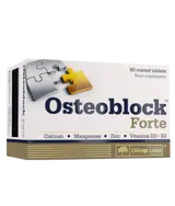 OLIMP Osteoblock Forte Формула за Облекчаване на Болката в Кости и Стави - 60 таблетки, 60 дози