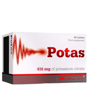 OLIMP Potas 416 мг Калиев Цитрат - 60 таблетки, 60 дози