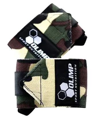 OLIMP Profi Wrist Wraps Camo Накитници - Камуфлажни