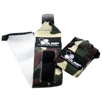 OLIMP Profi Wrist Wraps Camo Накитници - Камуфлажни