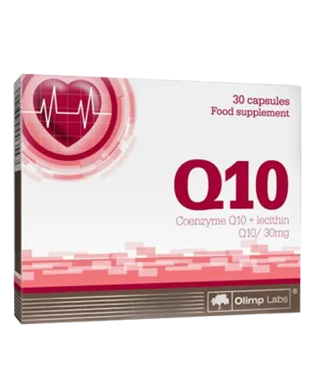 OLIMP Q10 Коензим CoQ10 30 мг - 30 капсули, 10 дози