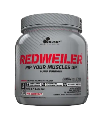 OLIMP Redweiler Powder Предтренировъчен Азотен Бустър - 480 грама, 80 дози
