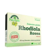 OLIMP Rhodiola Rosea Premium 100 мг Екстракт от Златен Корен - 30 капсули, 30 дози