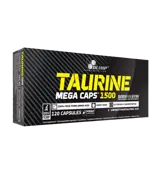 OLIMP Taurine Mega Caps 1500 мг Таурин - 120 капсули, 60 дози