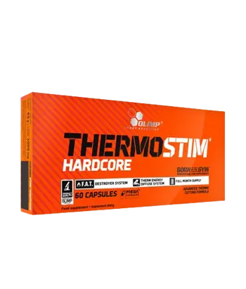 OLIMP Thermo Stim Hardcore Термогенен Фетбърнър - 60 капсули, 30 дози