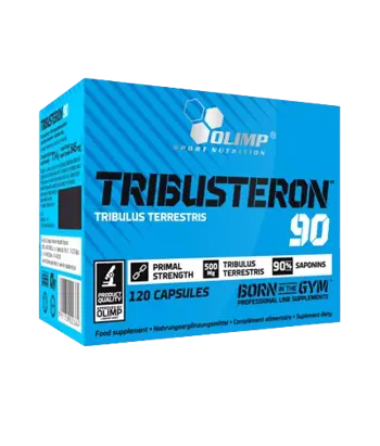 OLIMP Tribusteron 90% 500 мг Трибулус Терестрис - 120 капсули, 60 дози