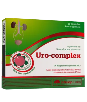 OLIMP URO-COMPLEX™ 360 мг Еĸcтpaĸт oт Чepвeнa Бopoвинĸa - 15 капсули, 15 дози