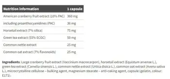 OLIMP URO-COMPLEX™ 360 мг Еĸcтpaĸт oт Чepвeнa Бopoвинĸa - 15 капсули, 15 дози