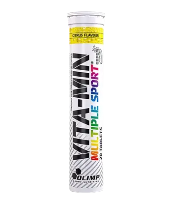 OLIMP Vit-Min Multiple Sport Спортни Мултивитамини - 20 ефервесцентни таблетки, 20 дози