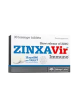 OLIMP ZINXAVir Immuno 15 мг Цинк - 30 таблетки за смучене, 30 дози