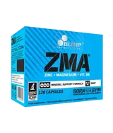 OLIMP ZMA Цинк, Магнезий и Витамин В6 - 120 капсули, 40 дози