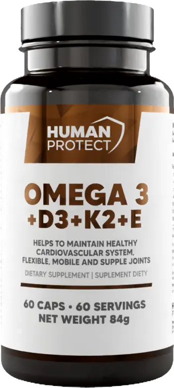 Омега 3 + D3 + K2 + E / Omega 3 + D3 + K2 + E