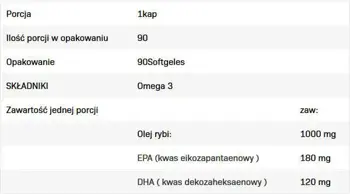 AllNutrition Omega 3 1000 Подкрепа за сърце, мозък и общо здраве х 90 Гел капсули