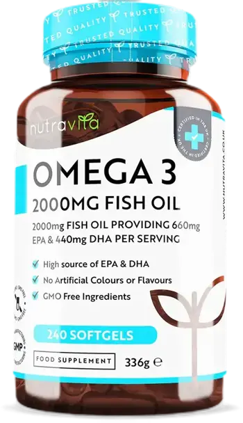 Омега 3 / Omega 3 2000 mg / EPA 660 mg, DHA 440 mg