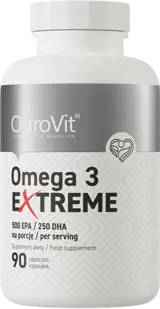 OstroVit Omega 3 Extreme 75% EPA + DHA Висококонцентрирано Рибено Масло