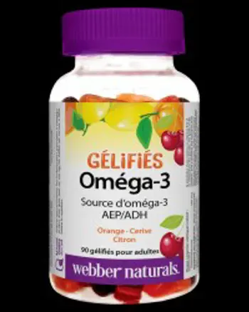 Omega 3 Gummies 90 желирани бонбони, 90 Дози