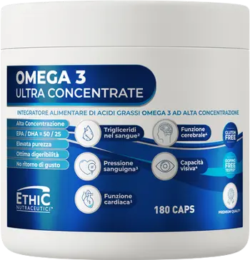 Ethic Nutraceutici Omega 3 Ultra Concentrate Висококонцентрирани Омега-3 мастни киселини
