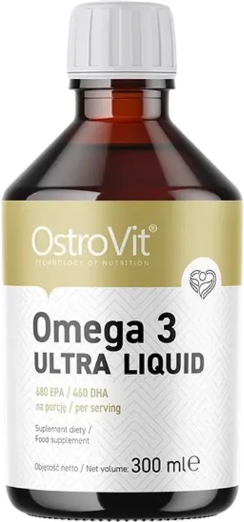 Omega 3 Ultra Liquid / Lemon Flavored - 300 мл, 150 Дози