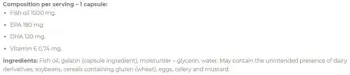 6PAK Nutrition Omega 3 Рибено Масло Омега 3 - 90 капсули, 90 дози