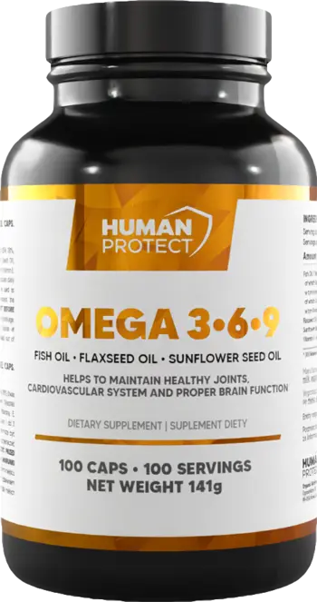 Омега 3-6-9 с Рибно Масло, Ленено Масло и Слънчогледово Масло / Omega 3-6-9 | with Fish Oil, Flax Oil & Sunflower Oil