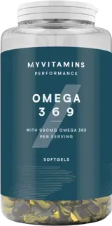 MyProtein Omega 3-6-9 1000 мг Омега 3-6-9  - 120 гел капсули, 60 дози
