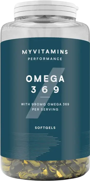 MyProtein Omega 3-6-9 1000 мг Омега 3-6-9  - 120 гел капсули, 60 дози