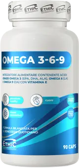 EthicSport Omega 3-6-9 | Fish, Flaxseed, Sunflower & Vitamin E За сърдечно-съдовата система