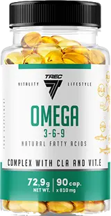Trec Nutrition Omega 3-6-9 Есенциални мастни киселини с CLA и Витамин Е