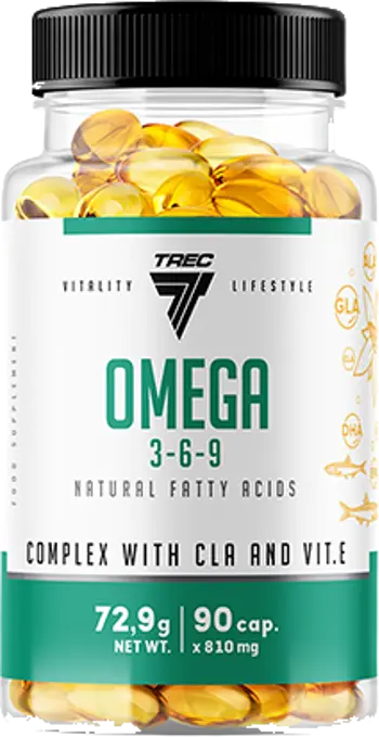Trec Nutrition Omega 3-6-9 Есенциални мастни киселини с CLA и Витамин Е