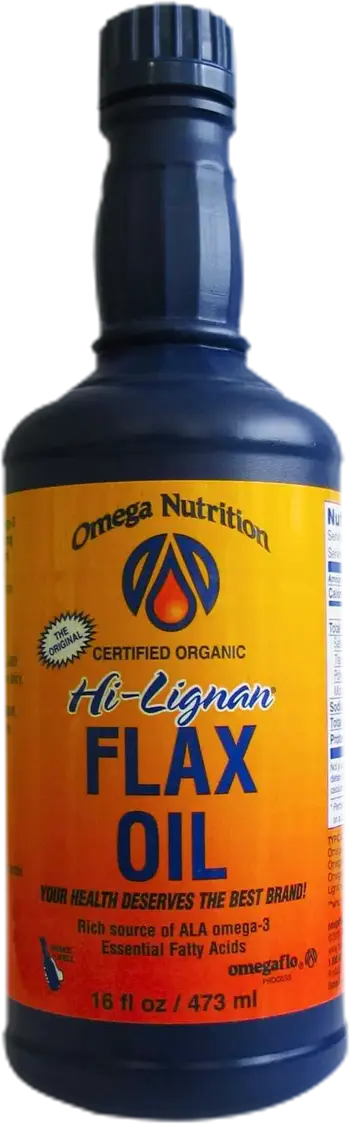 Omega Nutrition Organic Hi-Lignan Flax Oil Ленено масло с висока концентрация на лигнани - 473 мл