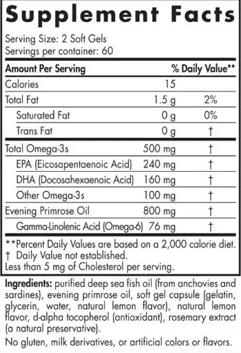 Nordic Naturals Omega Woman В подкрепа на хормоналния баланс и здравата кожа х 120 Гел капсули