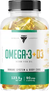 Trec Nutrition Omega-3 + D3 За силен имунитет и здрави кости
