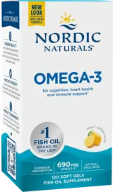 Nordic Naturals Omega-3 690 mg За сърцето и мозъка