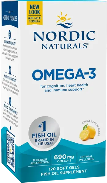 Nordic Naturals Omega-3 690 mg За сърцето и мозъка