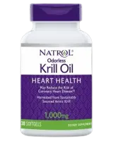 Omega-3 Krill Oil 1000 mg 30 Гел капсули, 30 Дози