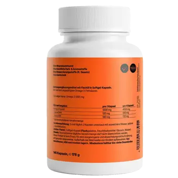 ZEINpharma Омега-3 Рибено Масло Essence L Гел Капсули – 140 капсули