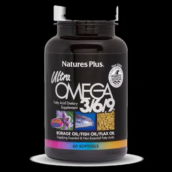 Natures Plus Ultra OMEGA 3/6/9 Мастни киселини 60 желатинови капсули