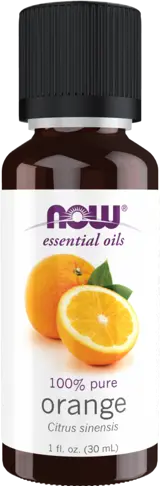 NOW Foods Orange Oil 100% Pure Citrus Sinensis Етерично Масло с Аромат на Портокал - 30 мл