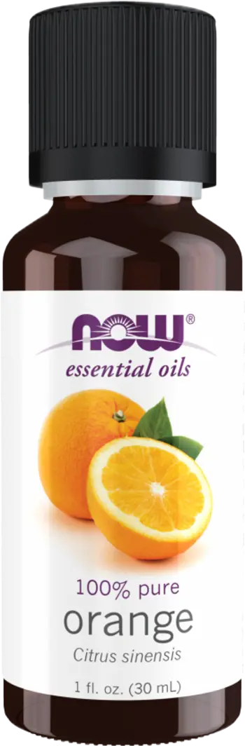 NOW Foods Orange Oil 100% Pure Citrus Sinensis Етерично Масло с Аромат на Портокал - 30 мл