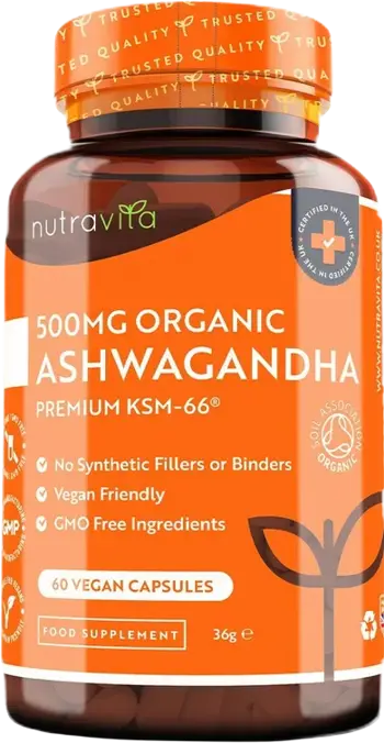 Органична Ашваганда KSM / Organic Ashwagandha KSM 66 500 mg