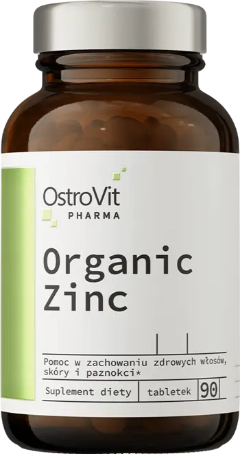 OstroVit Organic Zinc Picolinate 15 мг Цинк Пиколинат - 90 таблетки, 90 дози
