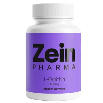 ZEINpharma L-Ornithine 500 mg Подкрепа за черния дроб и детоксикация х 120 капсули