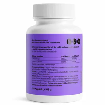 ZEINpharma L-Ornithine 500 mg Подкрепа за черния дроб и детоксикация х 120 капсули