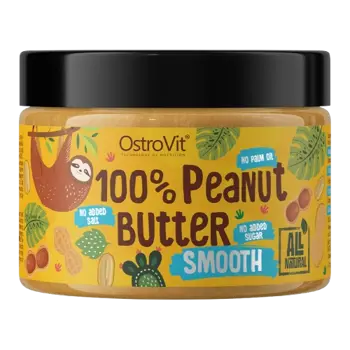 OstroVit 100% Peanut Butter Smooth Фъстъчено Масло