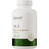 OstroVit ALA Alpha Lipoic Acid 590 мг Алфа Липоева Киселина - 90 таблетки, 90 дози