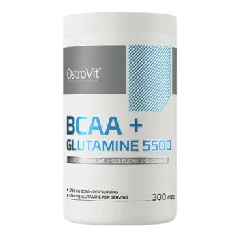OstroVit BCAA + Glutamine 5500 мг BCAA с Глутамин