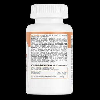OstroVit Chondroitin Sulfate 800 мг Хондроитин Сулфат - 60 таблетки, 60 дози
