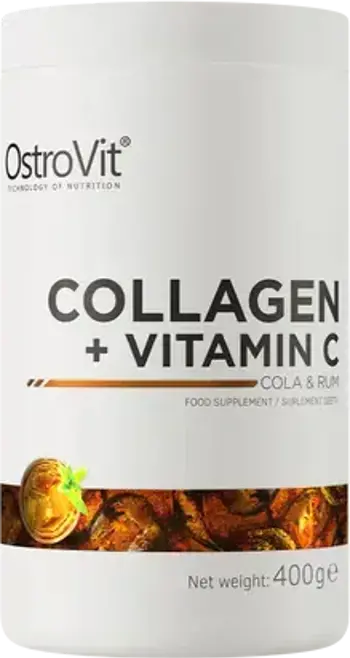 OstroVit Collagen + Vitamin C Powder Колаген с Витамин C на Прах - 400 грама, 40 дози