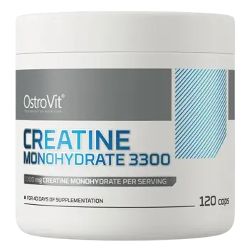 OstroVit Creatine Monohydrate Tabs 3300 мг Стандартизиран Креатин Монохидрат на Капсули