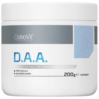 OstroVit D-Aspartic Acid DAA Powder Д-Аспарагинова Kиселина на Прах - 200 грама, 66 дози